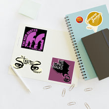 Load image into Gallery viewer, Mock Band Sticker Sheet - Vol. 4