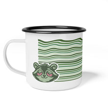 Load image into Gallery viewer, LIL GREEN BUDS - "Spliff" the Raccoon - Camping Mug