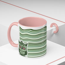 Load image into Gallery viewer, LIL GREEN BUDS - "Kush" the Owl - Accent Mug