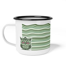 Load image into Gallery viewer, LIL GREEN BUDS - "Kush" the Owl - Camping Mug