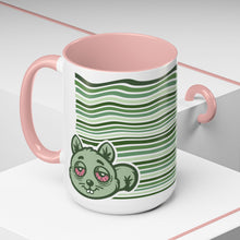 Load image into Gallery viewer, LIL GREEN BUDS - "Puff" the Squirrel - Accent Mug