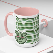 Load image into Gallery viewer, LIL GREEN BUDS - "Beans" the Bear - Accent Mug