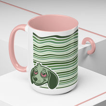 Load image into Gallery viewer, LIL GREEN BUDS - "Diesel" the Dog - Accent Mug