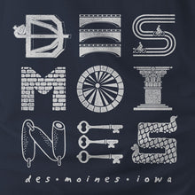 Load image into Gallery viewer, Des Moines Letterforms - KIDS