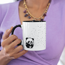 Load image into Gallery viewer, SPECKLES - Sneezing Panda - Accent Mug