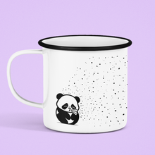 Load image into Gallery viewer, SPECKLES - Sneezing Panda - Camping Mug