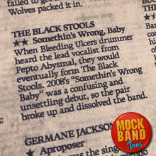 Load image into Gallery viewer, Mock Band Tees - THE BLACK STOOLS - Shirt