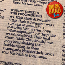 Load image into Gallery viewer, Mock Band Tees - JOHNNY SEXIST - Shirt