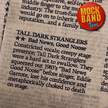 Load image into Gallery viewer, Mock Band Tees - TALL DARK STRANGLERS - Shirt