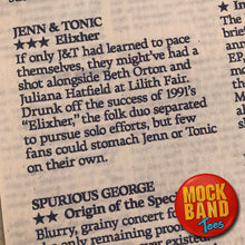 Load image into Gallery viewer, Mock Band Tees - JENN & TONIC - Shirt