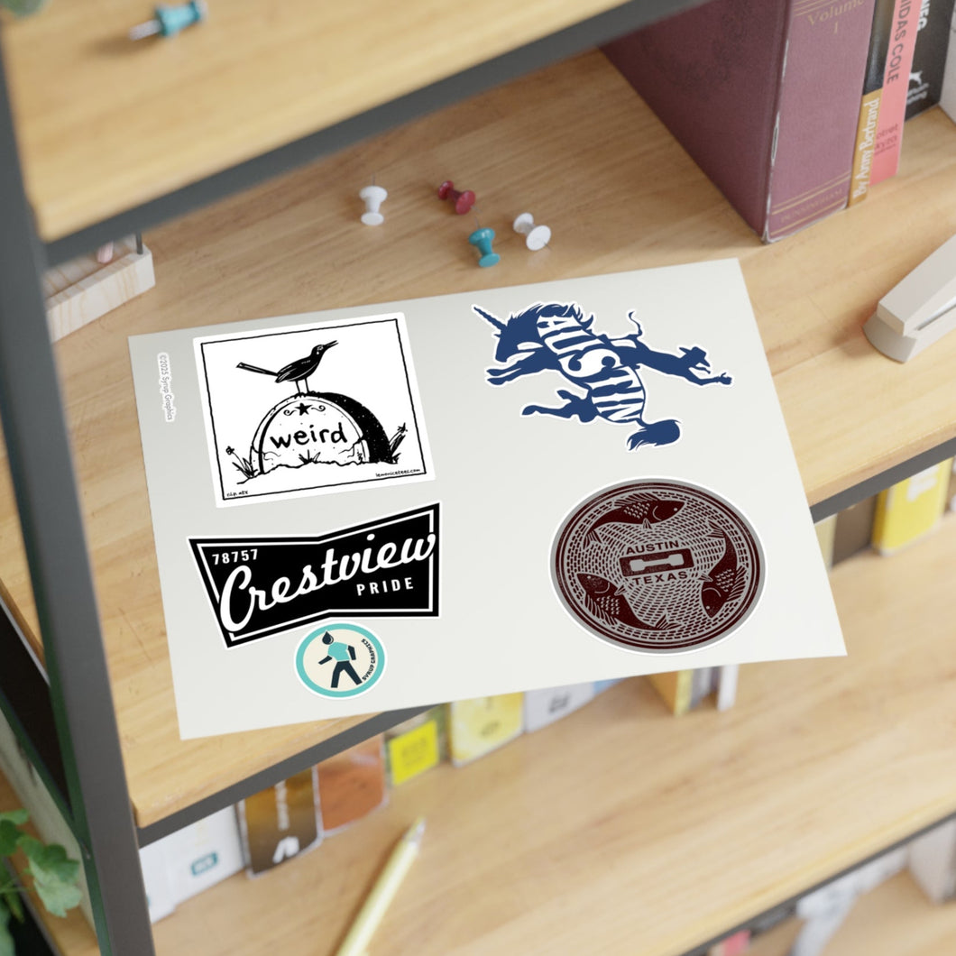 Austin TX - Sticker Pack
