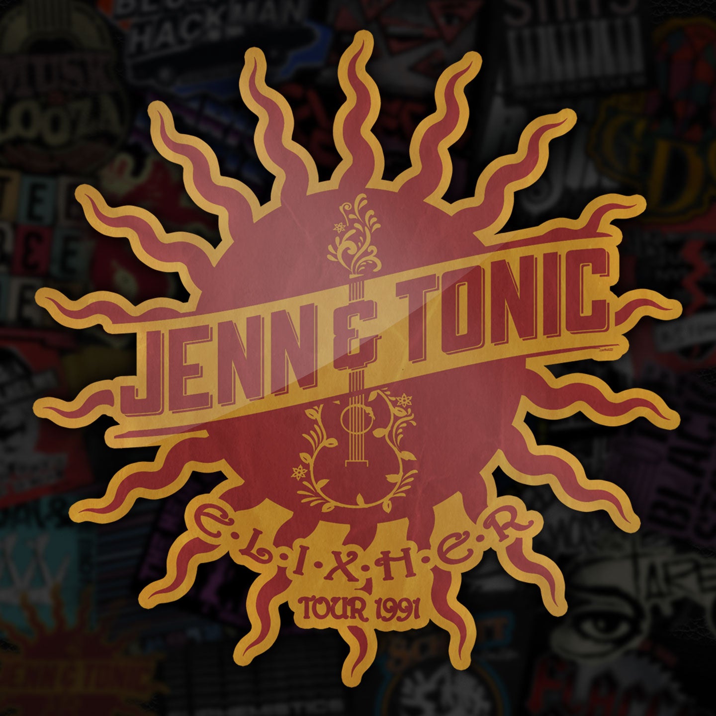 MB #16 - JENN & TONIC - Sticker – Syrup Graphics